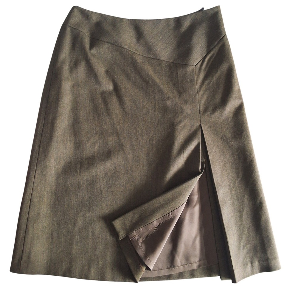 Lafayette 148 New York 8 Petite Wool Blend Skirt Knee Length Office Wear Casual